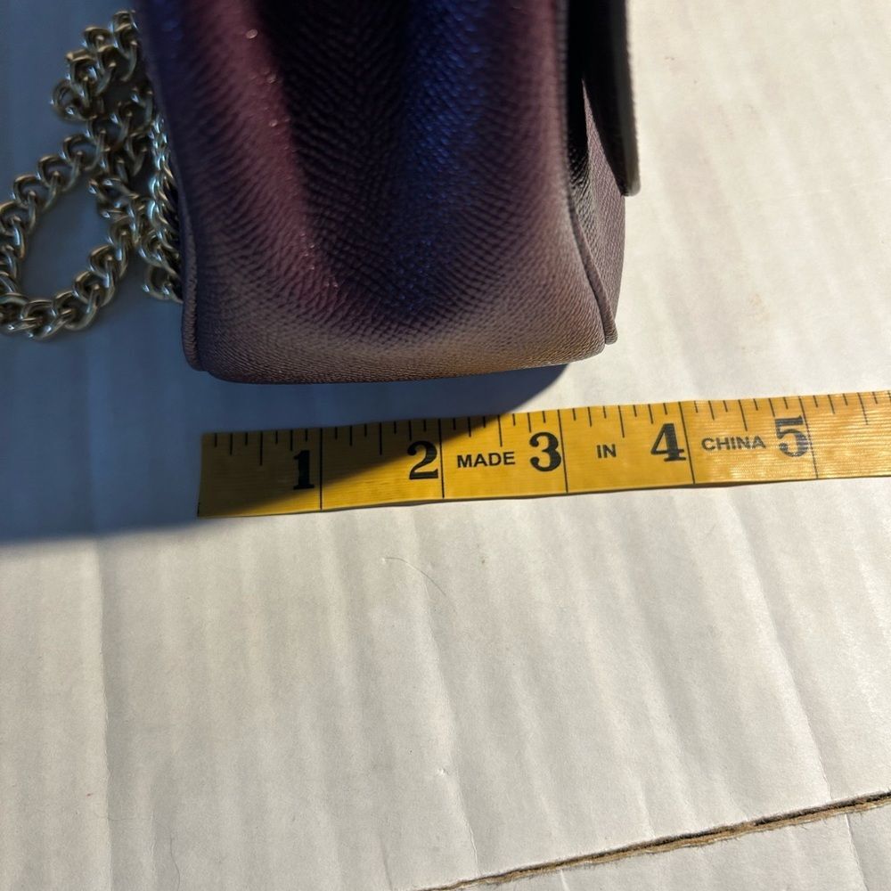 Coach Cassidy Purple Metallic Star Embellished Crossbody Bag F38341 - Picture 10 of 16